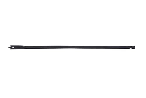 Century Drill & Tool 36824 Lazer Spade™ Bit, 3/8", Overall Length: 12" - size: 3/8" X 12"