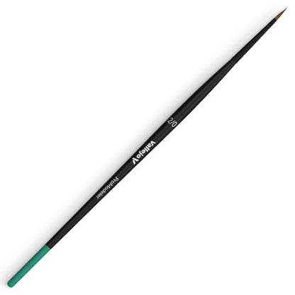 Vallejo - Pro Modeler Series Definition Set, Natural Hair Brushes - color: Modeler