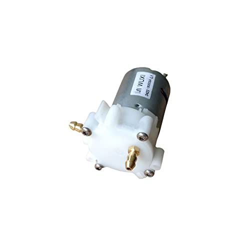 Micro 360 Water Pump Plastic Gear Mini Oil Pump with Copper Nozzle for RC Boat Hydraulic Model DIY Parts