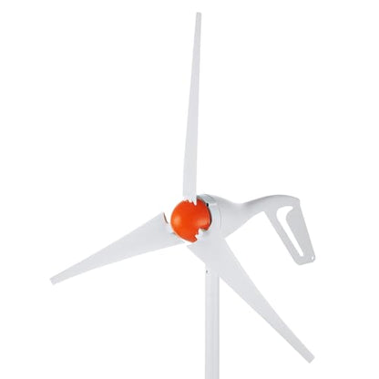 VEVOR 12V-500W Wind Turbine Generator Kit with Anemometer, 3-Blade Wind Power Generator, MPPT Controller & Adjustable Windward Direction, Suitable for Home, RVs, Boats, Farm - style: 12V 500W 3-Blade with Anemometer