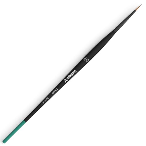 Vallejo - Detail Series Definition Set, Flagged Synthetic Bristles - color: Detail Series Definition Set