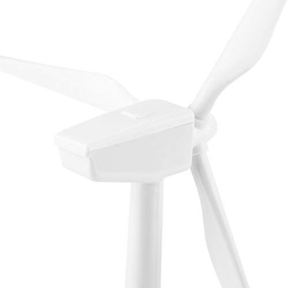 Solar Wind Toy Solar Powered Wind Mill ABS Plastic Mini Wind Turbines Home Decor Toy