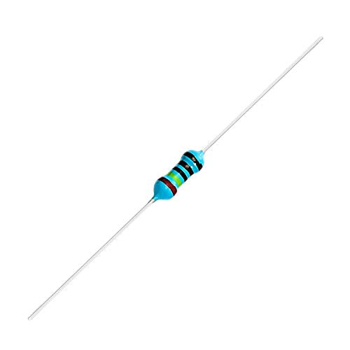 Chanzon 100pcs 1/4W (0.25W) 2.4K Ω ohm Metal Film Fixed Resistor - size: [1-4ZC07] 2.4K ohm
