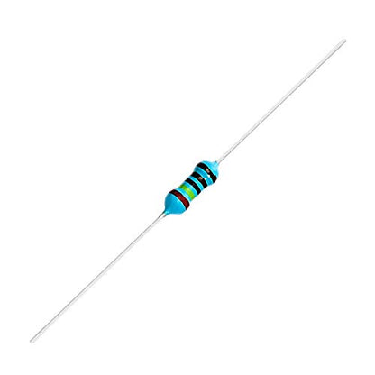 Chanzon 100pcs 1/4W (0.25W) 2.4K Ω ohm Metal Film Fixed Resistor - size: [1-4ZC07] 2.4K ohm