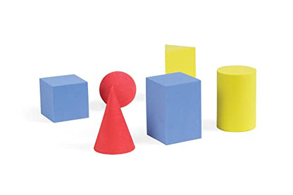 hand2mind ManipuLite GeoSolids, Set of 6 - size: 6
