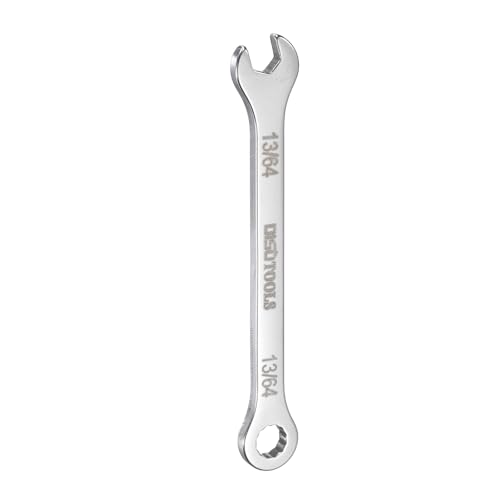 HARFINGTON 13/64" Thin Combination Wrench Stainless Steel Spanner - size: 13/64"