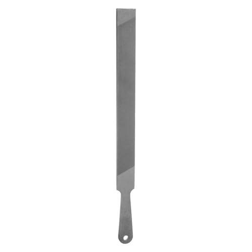 HARFINGTON Farmers Own Files 12 Inch High Carbon Steel Single Cut Flat Hand Rasp File for Deburring and Removing Material - size: 12 Inch