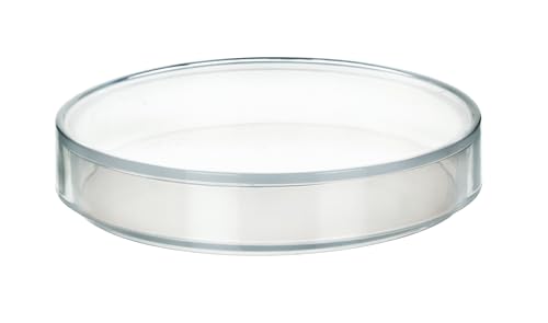 EISCO Plastic Petri Dish with Lid - 2" Diameter, 0.5" Depth - Molded in Polypropylene - Reusable - Translucent