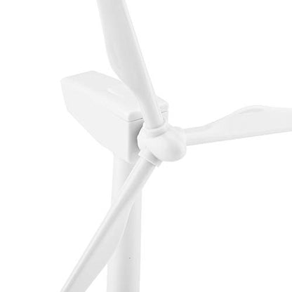 Solar Wind Toy Solar Powered Wind Mill ABS Plastic Mini Wind Turbines Home Decor Toy