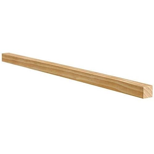 VENTRAL Lumber 2 in. x 2 in. (1.5 in. x 1.5 in.) Construction Premium Whitewood Board Stud Wood 3FT - size: 36.0 Inches