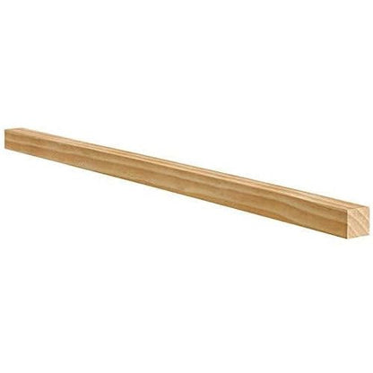 VENTRAL Lumber 2 in. x 2 in. (1.5 in. x 1.5 in.) Construction Premium Whitewood Board Stud Wood 7FT - size: 84.0 Inches