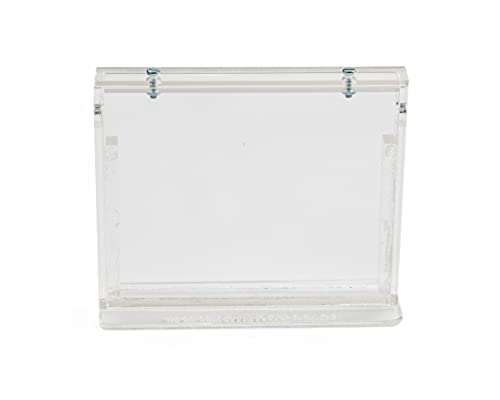 AntHouse - Natural Sand Ant Hill- Basic Kit | Sandwich (4.72 x 3.94 x 0.39 in) + Forage Box (7.09x 3.94 x 1.97 in) | Ant Farm - color: Clear