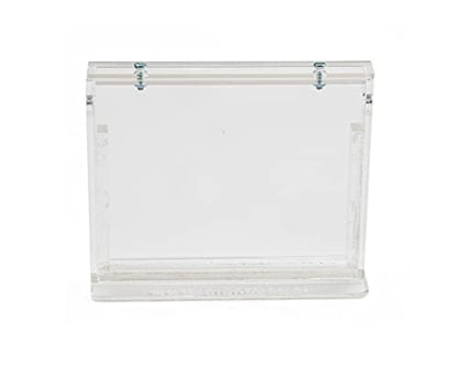 AntHouse - Natural Sand Ant Hill- Basic Kit | Sandwich (4.72 x 3.94 x 0.39 in) + Forage Box (7.09x 3.94 x 1.97 in) | Ant Farm - color: Clear