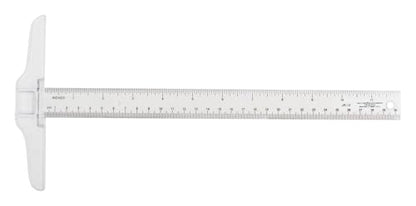 Westcott ‎JR-12 Small Plastic T-Square for Drawing, DIY, Crafts, 12In/30cm - size: 12 inches