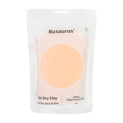 100g Skin Tone/Peach Air Dry Foam Clay for Kids & Adults - color: Peach