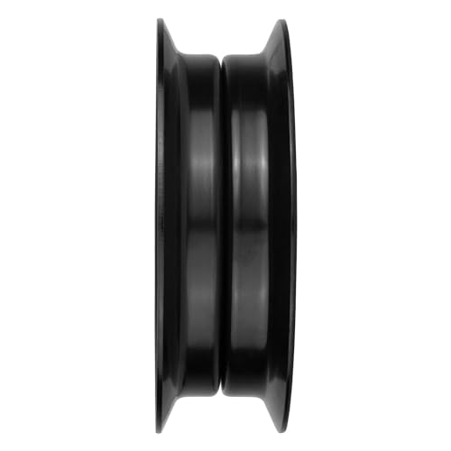 UP2WIN Flat Idler Pulley Bearing Compatible with Craftsman Husq A riens Sears Pou LAN Riding Lawn Mower Tractor with 42" 46" 48" 54” Deck, Replace 197379, 196106, 2 Pack - size: 197379_2pc