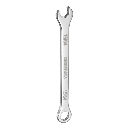HARFINGTON 15/64" Thin Combination Wrench Stainless Steel Spanner - size: 15/64"