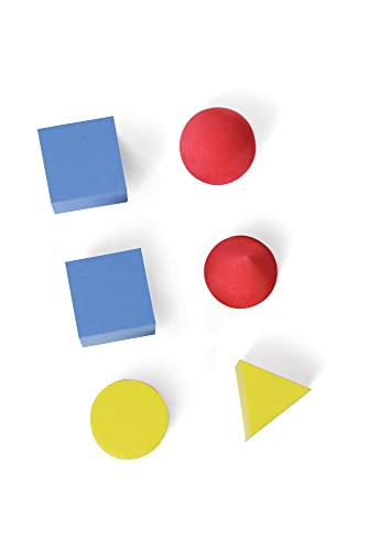 hand2mind ManipuLite GeoSolids, Set of 6 - size: 6