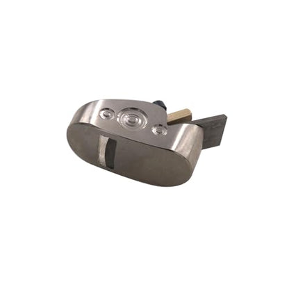 Luthier Tools, 5pcs finger plane cutter in different sizes Wood Planer Hand Plane with curved sole for DIY violin, viola, cello, and other wood instrument (Silver)