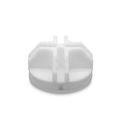 30 Pcs Wire Cube Connectors for Modular Storage Shelving (White)