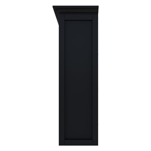 OSCHF 9-Cube Open Bookcase with Base, 3-Tier Wooden Bookshelf, Black - color: Black, size: 9-Cube