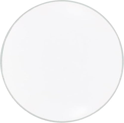 Double Convex Lens, 3" (75mm) Diameter Concave Mirror, 380mm Focal Length, Spherical Edge Thickness 2.05mm, Optically Glass Lenses, Ground Edges, Polished, for Physics Classrooms - size: 75mm-1pcs, style: Double convex lens