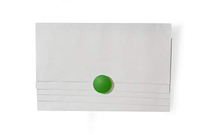High Powered Magnets for Glass Dry-Erase Boards, Set of 5 Green - color: Green