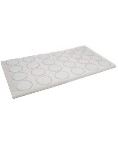 Novel Box 24 Large Gem Jars with White Foam Gemstone Tray 14.5x7.8x0.75 - color: White Foam Liner with 24 Gem Jars