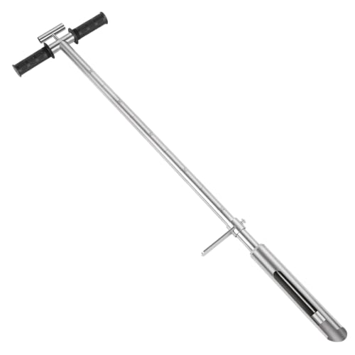 Soil Sample Probe, 40 Inch Soil Probe Rod, Ground Probe Rod, My Soil Test Kit, Stainless Steel Soil Sampler Tool for Soil Sampling, Gardening - size: 40 inch