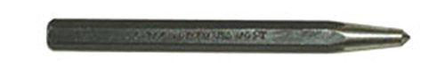Mayhew Tools 24008 Center Punch, 1/4" - 6 mm x 5-1/2", Black Oxide Finish - size: 1/4" - 6 mm x 5-1/2"