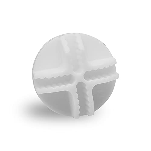 30 Pcs Wire Cube Connectors for Modular Storage Shelving (White)