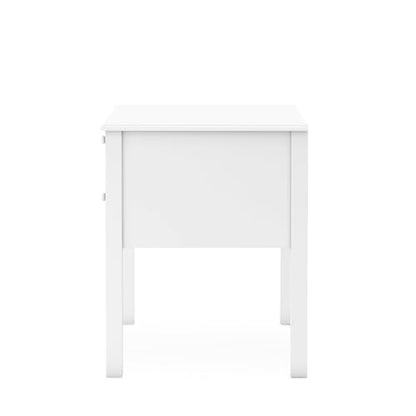 Guidecraft Madison Kids Desk and Chair Set - White: Wooden Table with Storage and Drawers | Children's Workstation, Computer Table and Chair Set for Bedroom Furniture | Study & Activity Desk for Kids - size: Desk and Chair Set