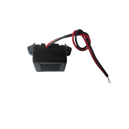 Mini Buzzers with Leads 12V 400Hz Morse Code Mechanical Electronic Components,Electronic Buzzer 5Pcs