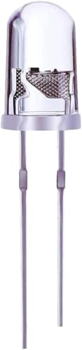 100pcs 5mm Yellow LED Emitting Diodes Lights, Clear - color: E)yellow