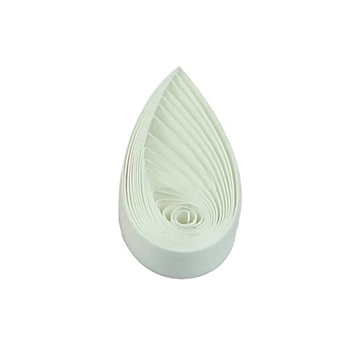 ODETOJOY White Quilling Paper Strips 7mm Crafts 1/4" Off White Cream Paper Quilling Set for Beginners Card Making Scrapbooking-120pcs, 54cm (Cream Off White) - color: Cream Off White