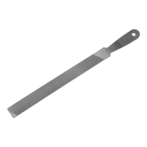 HARFINGTON Farmers Own Files 10 Inch High Carbon Steel Single Cut Flat Hand Rasp File for Deburring and Removing Material - size: 10 Inch