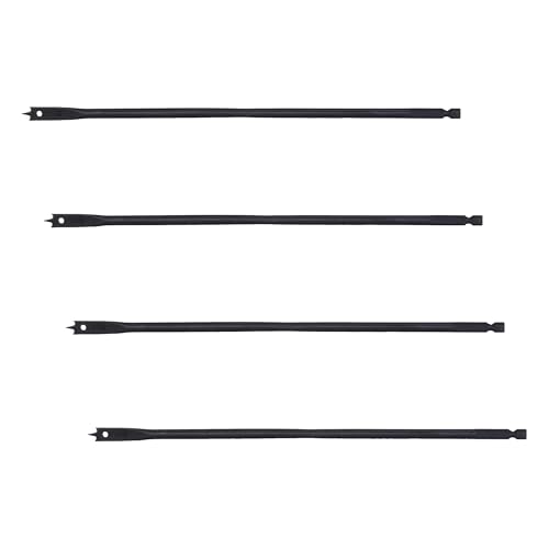 Century Drill & Tool 36824 Lazer Spade Bit, 3/8" by 12" (Pack of 4) - size: 3/8" X 12" (Pack of 4)