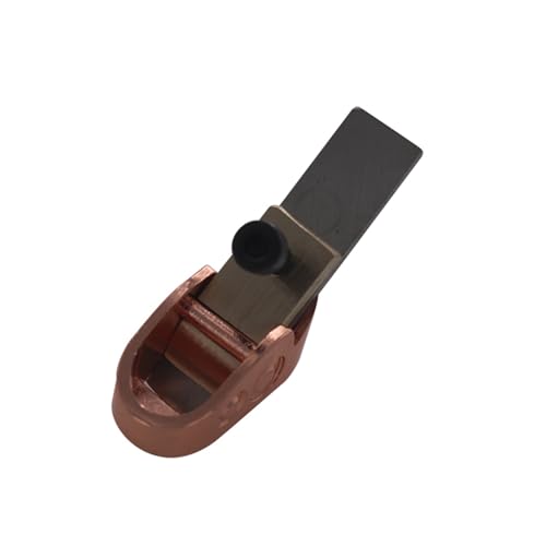 Luthier Tools, 5pcs finger plane cutter in different sizes Wood Planer Hand Plane with curved sole for DIY violin, viola, cello, and other wood instrument (Rose Gold)