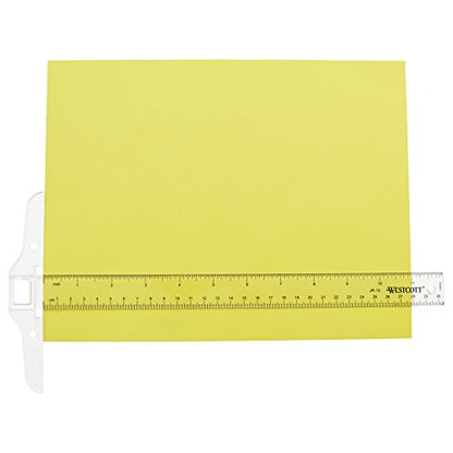 Westcott ‎JR-12 Small Plastic T-Square for Drawing, DIY, Crafts, 12In/30cm (Pack of 2) - size: 12 inches (Pack of 2)