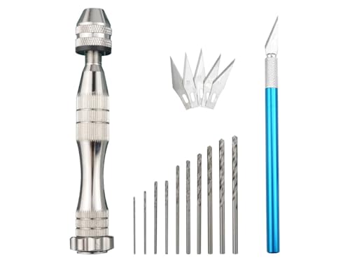 Professional 33 PCS Model Tools Kit Modeler Basic Tools Craft Set Hobby Building Tools Kit for Gundam Car Model Building Repairing and Fixing (J)