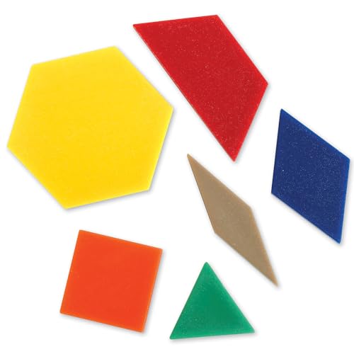 Learning Resources Pattern Blocks - size: 0.5cm