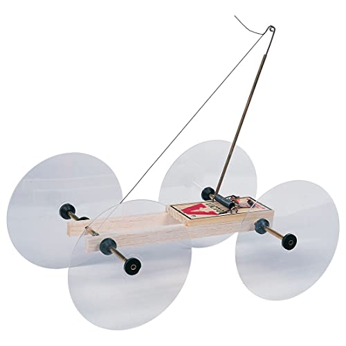 Little Moe (10-Pack) Mousetrap Powered Car Kit STEM Project-Based Learning