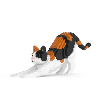 JEKCA Cat 13S-M01B | Calico Cat Plastic Building Blocks | Age 14+ - color: Calico (2024)
