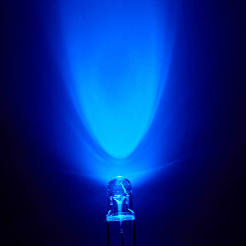 CHANZON 100 pcs 5mm Red & Blue LED Diode Lights Common Anode - color: E) Red & Blue (Ca) (100pcs)