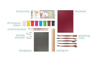 Jovi - DIY Air Dry Kit - Window Gift Pottery Kit for Adults - color: Window