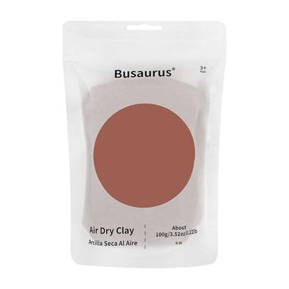 100g Light Brown Air Dry Foam Clay for Kids & Adults - color: Light Brown