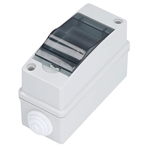2 Way Breaker Box, IP65 Waterproof DIN Rail Enclosure