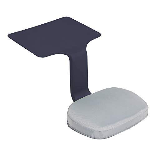 ECR4Kids The Surf Portable Lap Desk with Cushion, Flexible Seating, Navy, 10-Piece - color: Navy