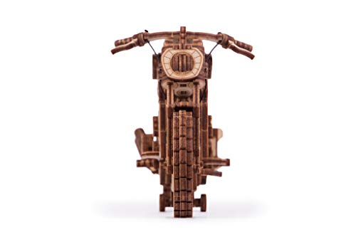 Wood Trick Motorcycle 3D Wooden Puzzles for Adults to Build