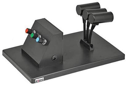Eisco Labs Color Mixing Apparatus - 3 LED Lamps that Project Red, Blue, Green Light - 10" x 16" Base